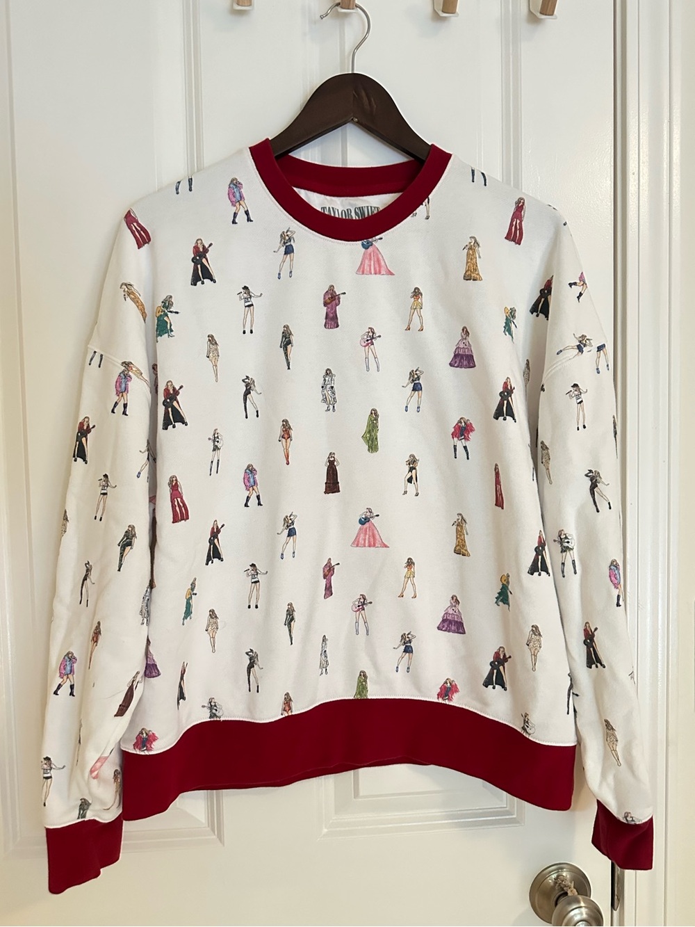 Taylor Swift Eras Holiday Sweatshirt, M